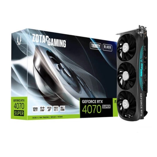 Zotac Gaming RTX 4070 Super Trinity Black 12GB